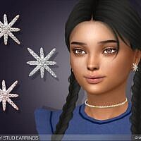 Studs Sims 4 Earrings For Kids Milky Way