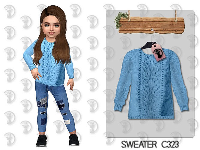 Sweater Sims 4 C323