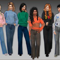 Sweaters Jeans Sims 4
