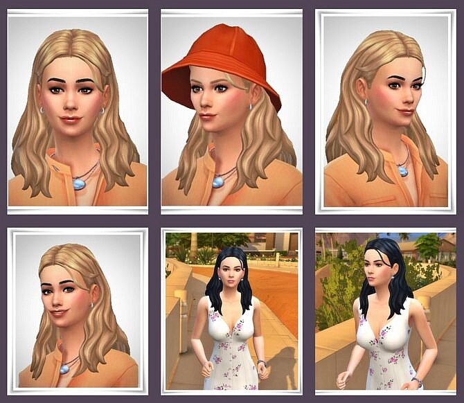 Sims 4 Sylvie Hair at Birksches Sims Blog