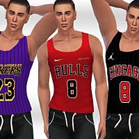 Tank Tops Sims 4 Male