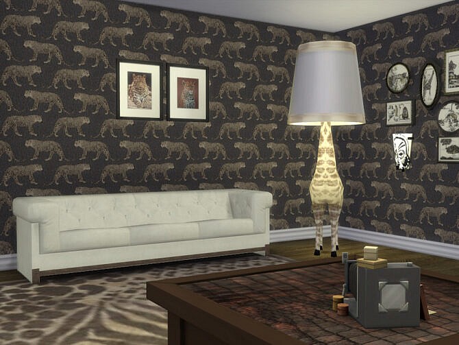 Sims 4 A Taste Of Africa Walls by seimar8 at TSR