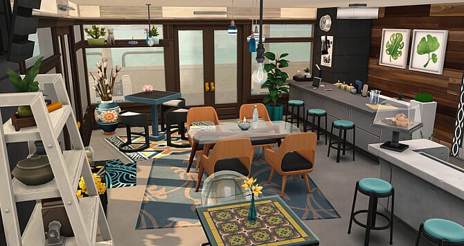 Sims 4 Tea time bar at Simsontherope