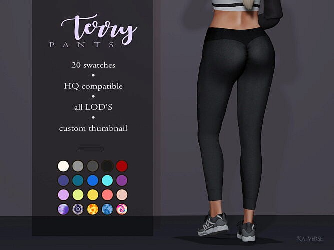 Terry Pants at Katverse » Sims 4 Updates