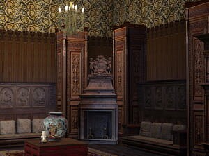 The Billiards Room Sims 4 Set