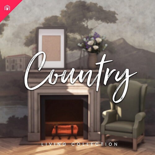 The Country Sims 4 Living Collection