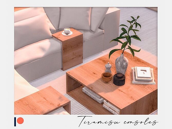 Sims 4 Tiramisu consoles by Winner9 at TSR