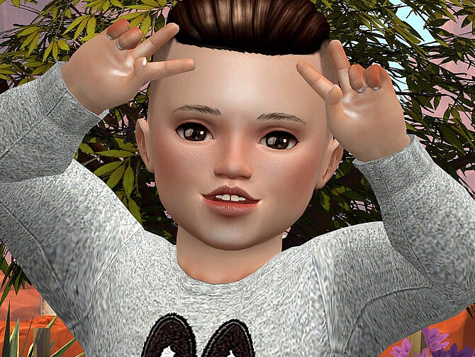 Sims 4 Tobi Martinez Toddler Boy at MSQ Sims