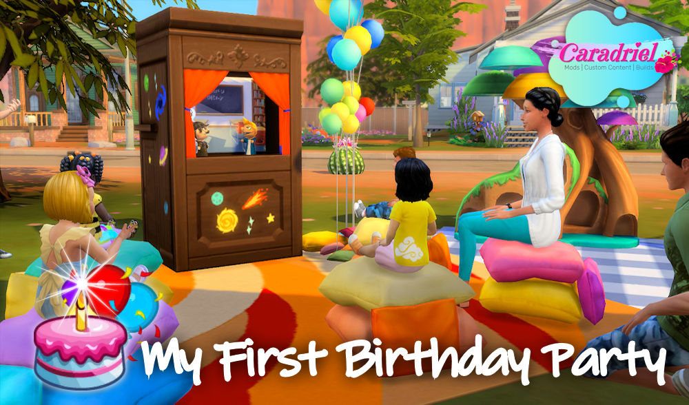 Toddler First Birthday Party At Caradriel Sims 4 Updates