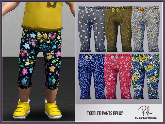 Sims 4 Toddler Pants RPL82 by RobertaPLobo at TSR