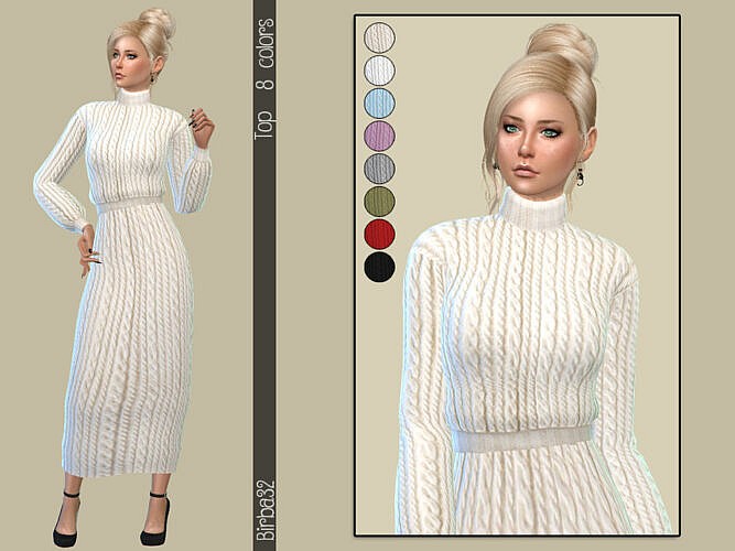 Turtleneck Sims 4 Sweater