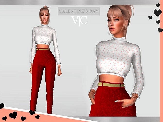 Sims 4 Set Valentines Day III   VI by Viy Sims at TSR