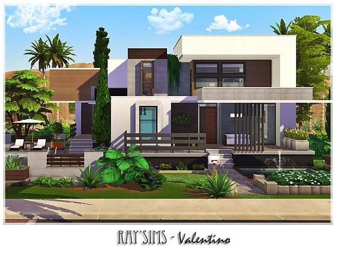 Sims 4 Valentino House by Ray Sims at TSR