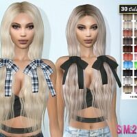 Veronique Sims 4 Hairstyle 10
