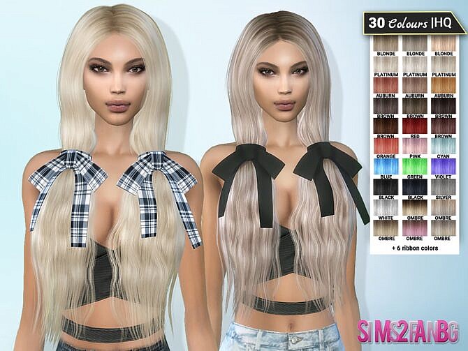 Sims 4 Veronique Hairstyle 10 by sims2fanbg at TSR