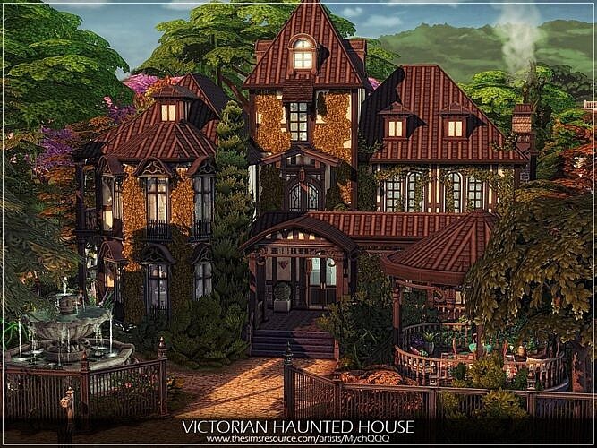 Victorian Haunted Sims 4 House