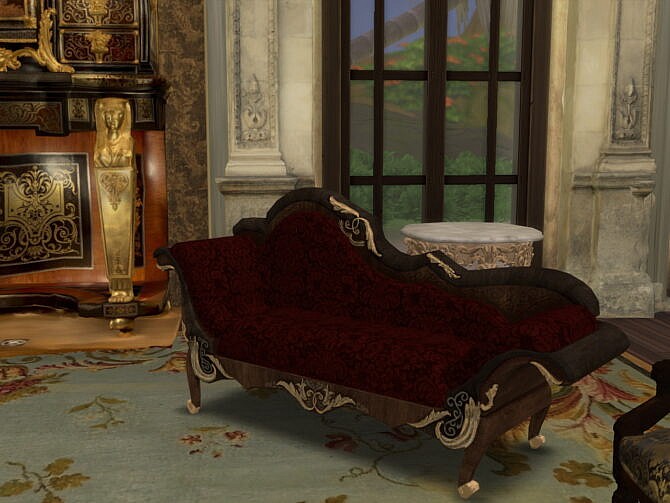 Sims 4 Sofa, Chair, Commode & Clock at Anna Quinn Stories