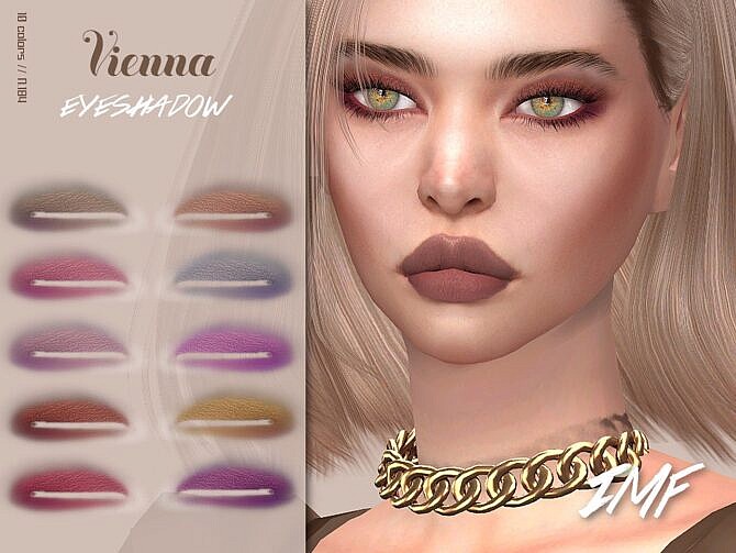 Sims 4 Vienna Eyeshadow N.184 by IzzieMcFire at TSR