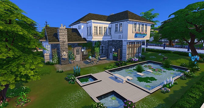 Sims 4 Villa Enchantee at Simsontherope