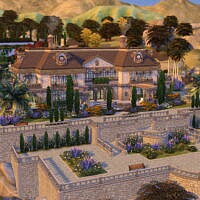 Villa Sims 4 Glamorous