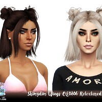 Wings To0206 Sims 4 Hair Retexture