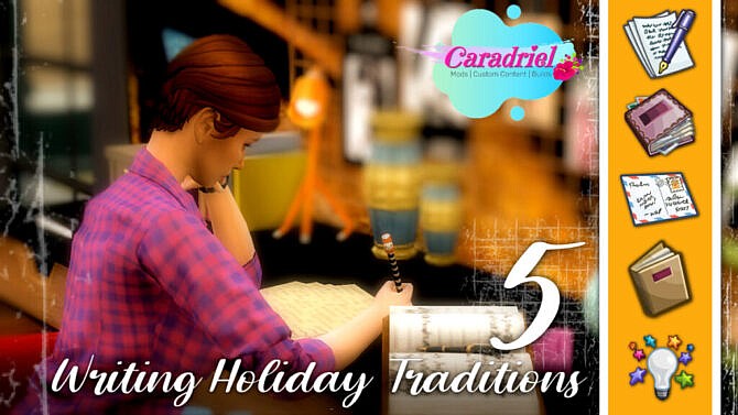 Sims 4 Writing Holiday Traditions at Caradriel