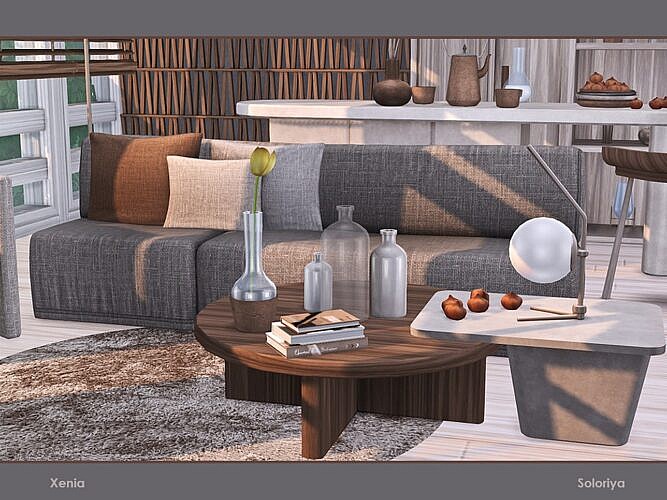 Xenia Sims 4 Living Room