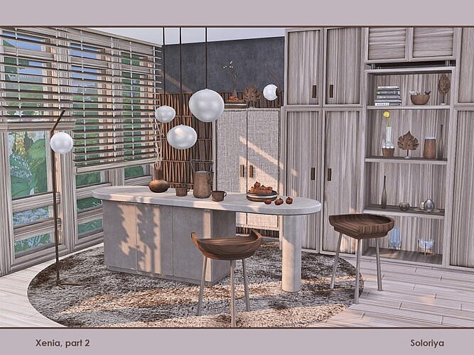 Xenia Living Room Sims 4