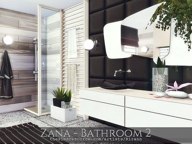 Sims 4 Zana Bathroom 2 by Rirann at TSR