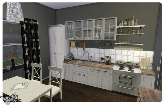 Sims 4 Wallpapers in modern colors by therran91 at Mod The Sims 4