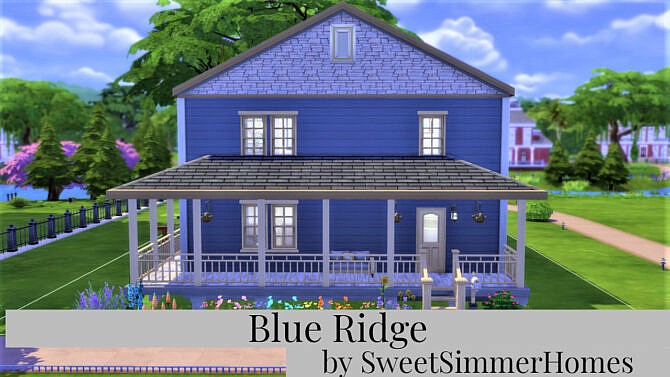 Sims 4 Blue Ridge Home by SweetSimmerHomes at Mod The Sims 4