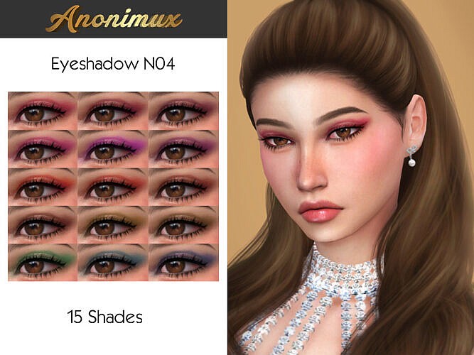Eyeshadow N04 By Anonimux Simmer