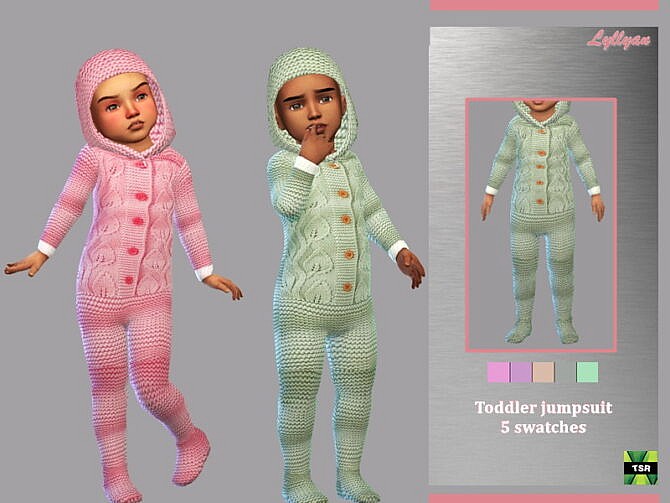 Sims 4 Toddler jumpsuit by LYLLYAN at TSR