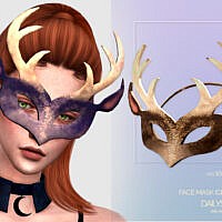 Deer Mask By Dailystorm
