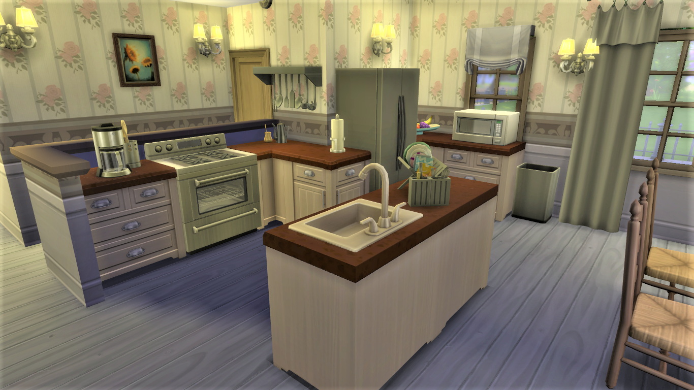 Blue Ridge Home by SweetSimmerHomes at Mod The Sims 4 » Sims 4 Updates