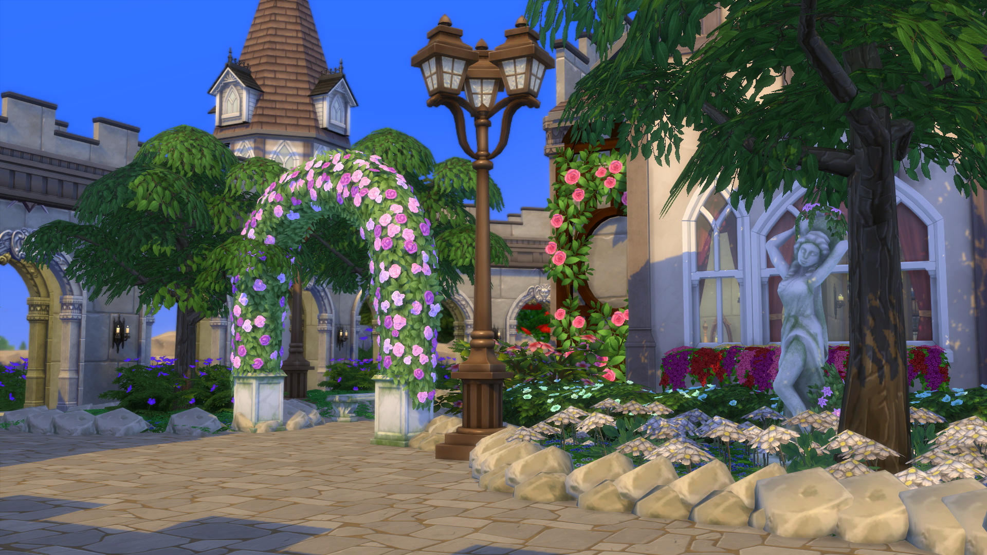 Full Medieval Style Castle by bradybrad7 at Mod The Sims 4 » Sims 4 Updates