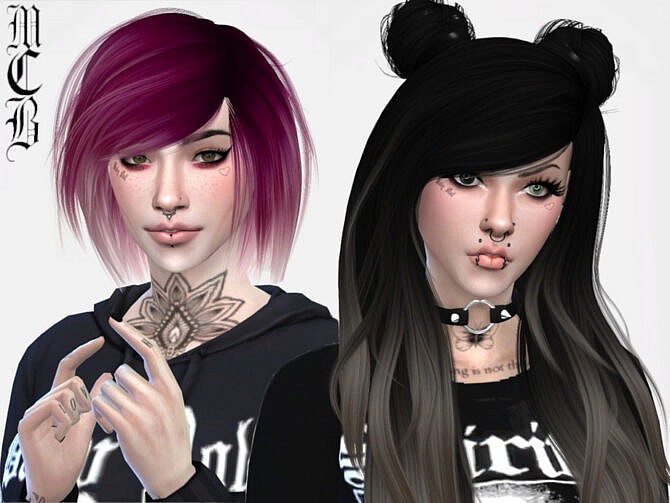 Sims 4 Baby Doll Face Tattoos by MaruChanBe at TSR