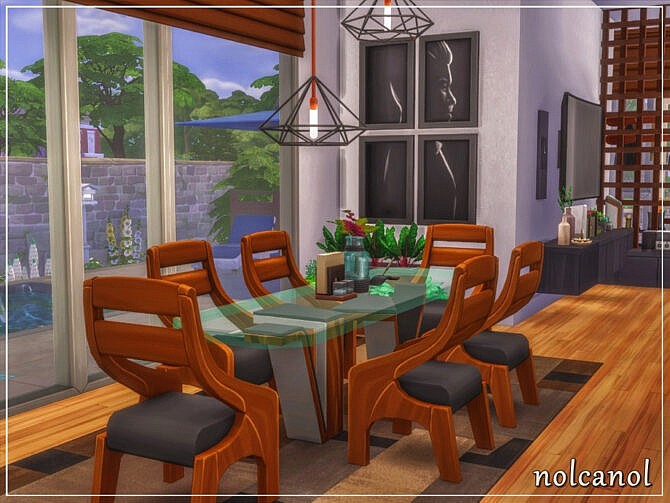 Sims 4 Melania Moretti Home by nolcanol at TSR