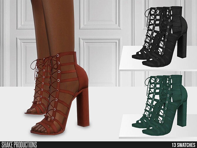 Sims 4 654 High Heels by ShakeProductions at TSR