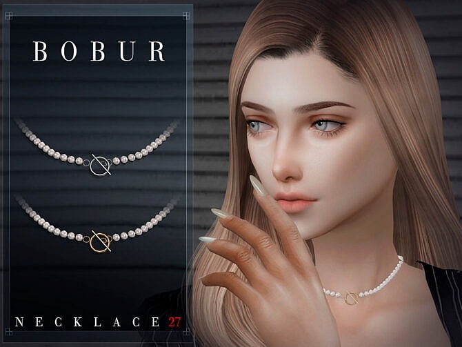 Sims 4 Necklace 27 by Bobur3 at TSR