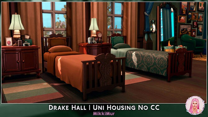 Sims 4 Drake Hall at MikkiMur