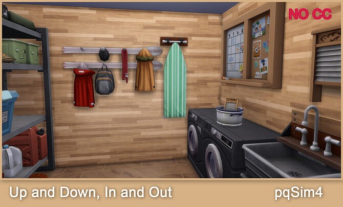 Sims 4 Up and Down, In and Out House at pqSims4
