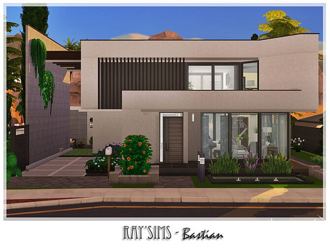 Sims 4 Bastian house by Ray Sims at TSR
