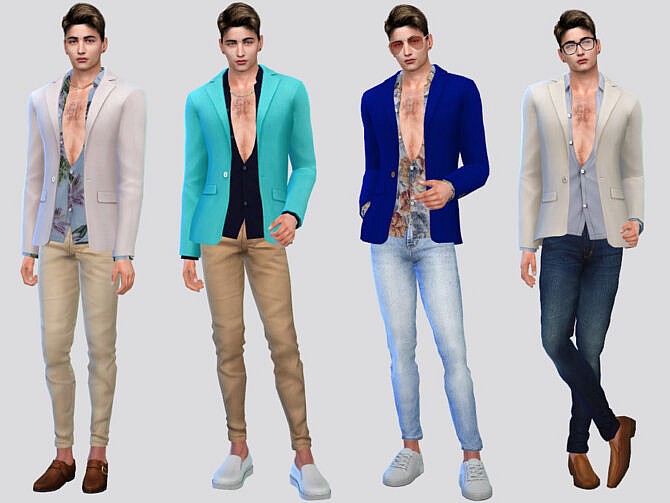 Sims 4 Calderone Suit Jacket by McLayneSims at TSR