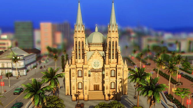 Sims 4 Cathedral da Se by plumbobkingdom at Mod The Sims 4