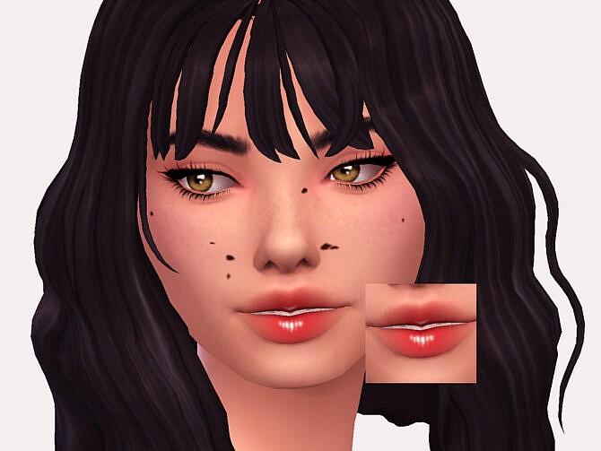 Sims 4 Crimson Heart Lipgloss by Sagittariah at TSR
