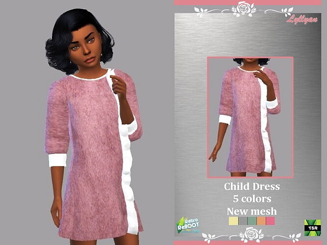 Retro Child Dress Elba By Lyllyan