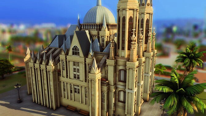 Sims 4 Cathedral da Se by plumbobkingdom at Mod The Sims 4