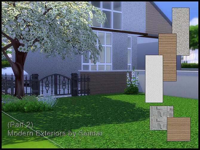 Sims 4 Modern Exteriors Part 2 by seimar8 at TSR
