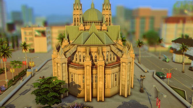 Sims 4 Cathedral da Se by plumbobkingdom at Mod The Sims 4